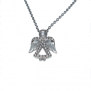 Stříbrný náhrdelník - anděl